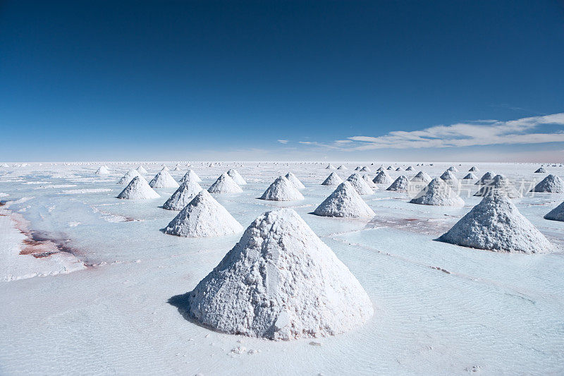 Salar de Uyuni, Altiplano玻利维亚